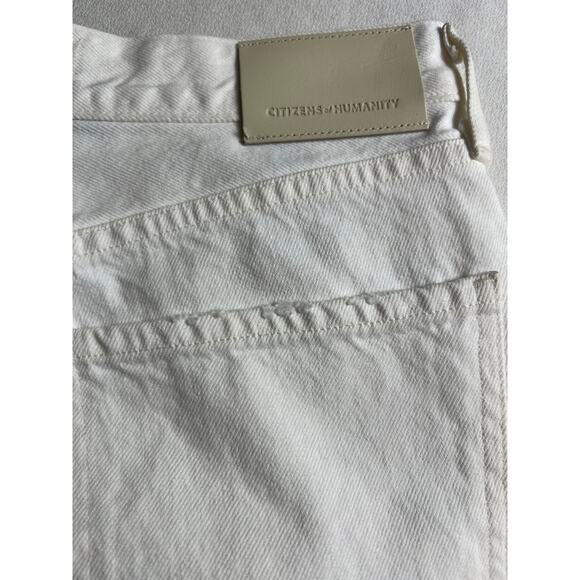 Citizens of Humanity Charlotte Crop High Rise Straight in Fiori Jeans Distressed - Picture 4 of 15